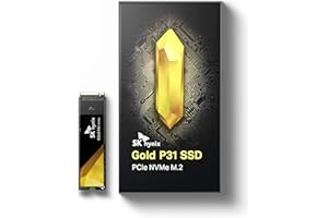 SK hynix Gold P31 2TB PCIe NVMe Gen3 M.2 2280 Internal SSD, Up to 3500MB/S, Compact, Form Factor SSD - Internal Solid State Drive with 128-Layer NAND Flash