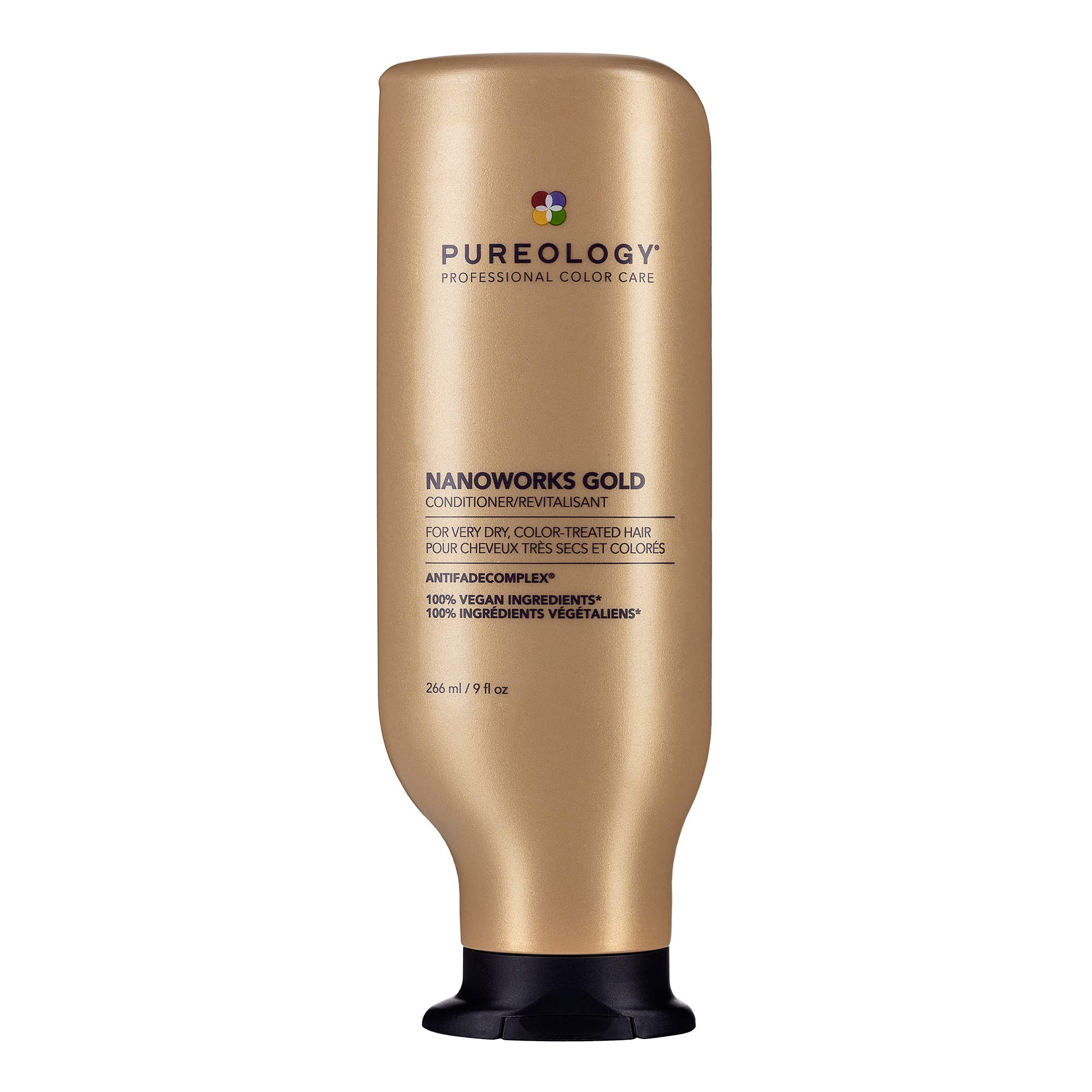 Photo 1 of Pureology Nanoworks Gold Conditioner | For Very Dry, Color-Treated Hair | Restores & Strengthens Hair | Sulfate-Free | Vegan | Updated Packaging | 9 Fl. Oz. |