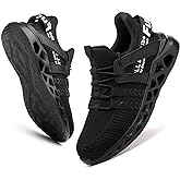 Furuian Steel Toe Sneakers for Men Women Lightweight Safety Shoes Comfortable Puncture Proof Slip On Indestructible Work Shoes