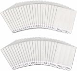 JELLYSUB Large Picture Hanging Strips 60 Pairs 120 Strips Heavy Duty
