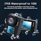 AKASO Brave 7 Action Camera Bundle 4K EIS Dual Screen Floating Grip view 6