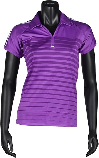 purple adidas golf shirt
