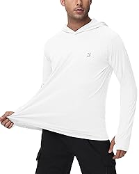 Roadbox Mens UPF 50+ Fishing Shirts, Long Sleeve UV
