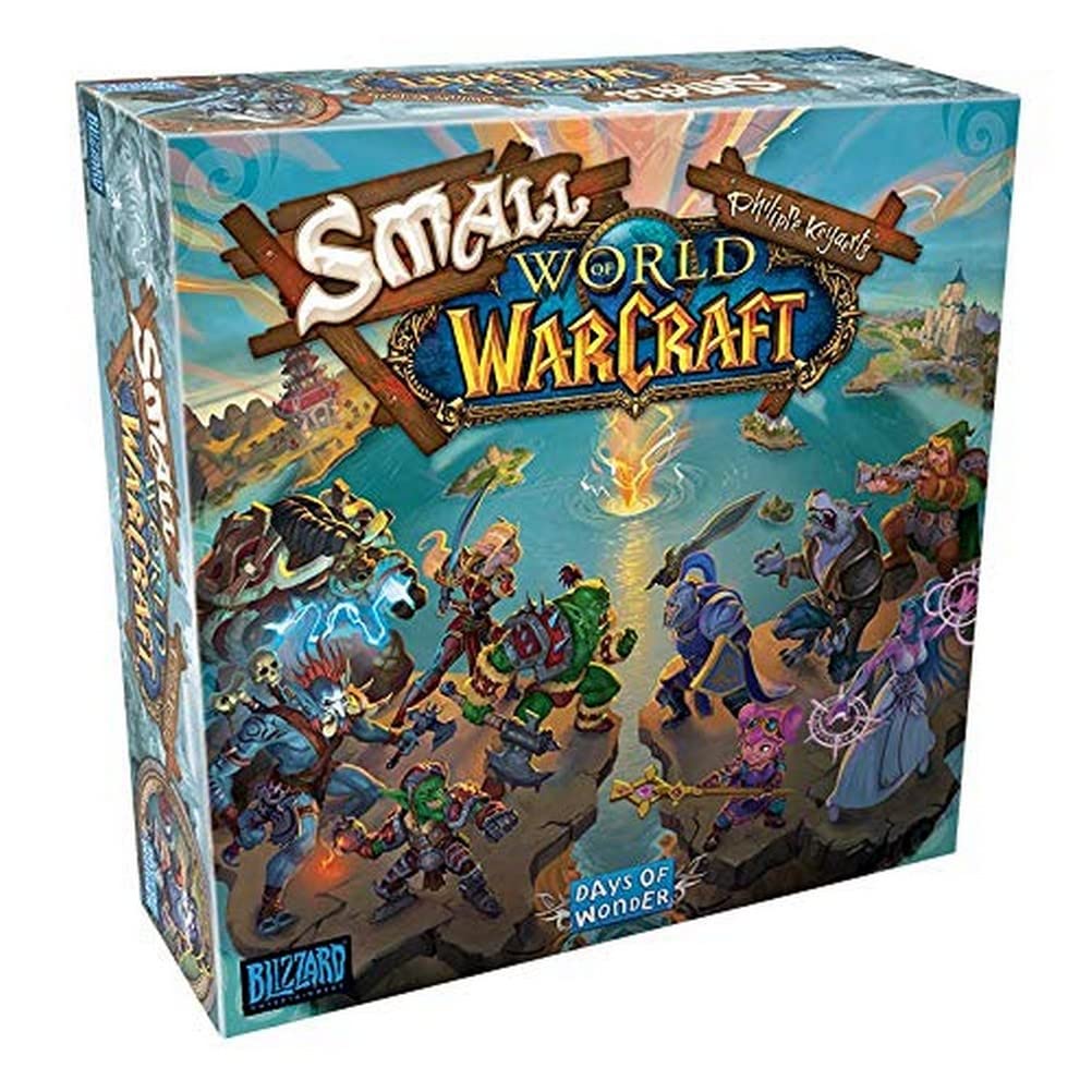 Asmodee DOWD0020 Small World of Warcraft Connoisseur Game, Strategy Game, German