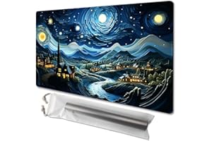 TCGMAT MTG Playmat Size 24x14in Free Storage Bags Non-Slip Backing, Ideal for Card Game Enthusiasts TCG Playmat Mouse Pad (Galaxy Fantasy-No Deck)