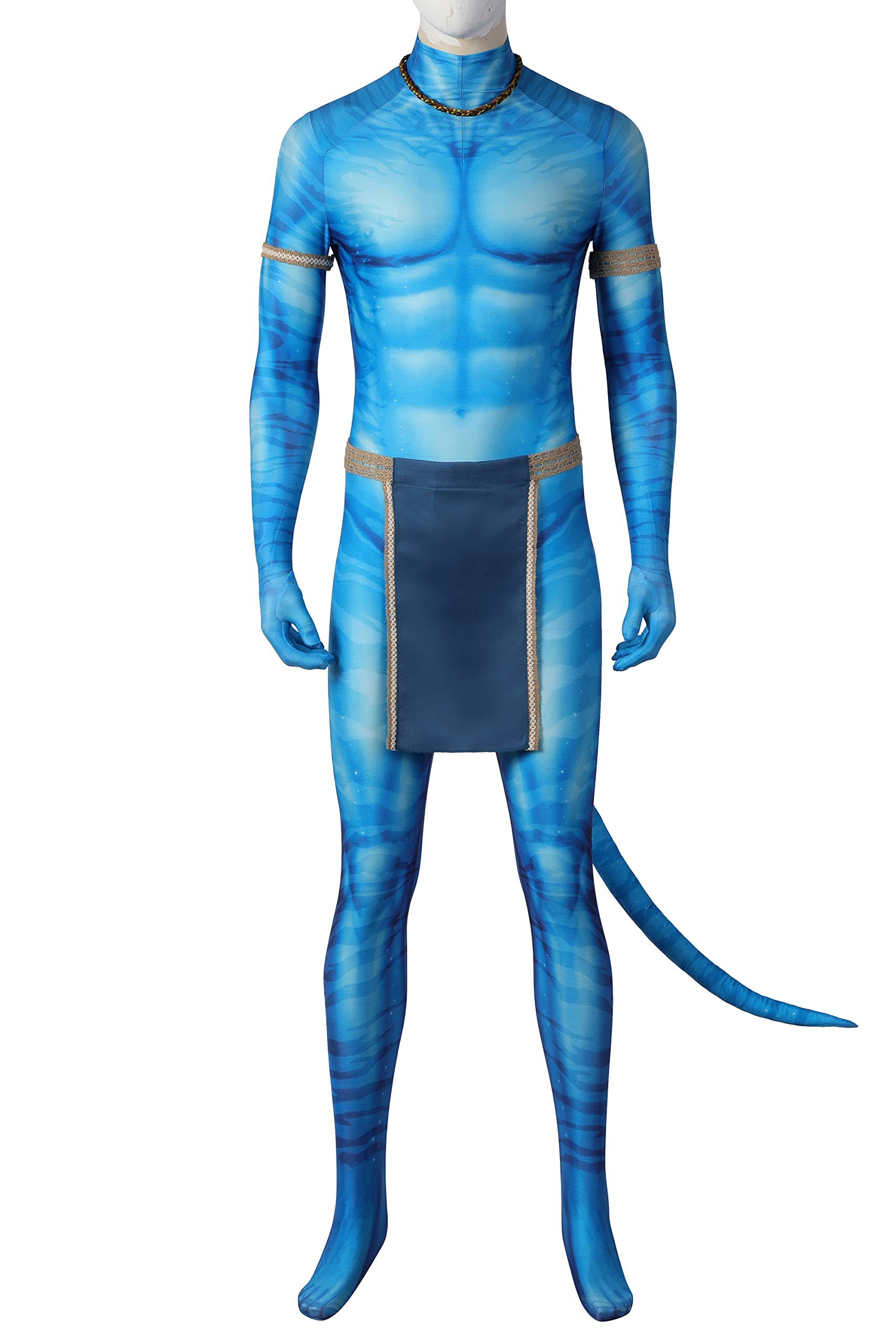 Photo 1 of Wandamaga Jake Sully Costume 3D Style Bodysuit For Adult Men ?XS?