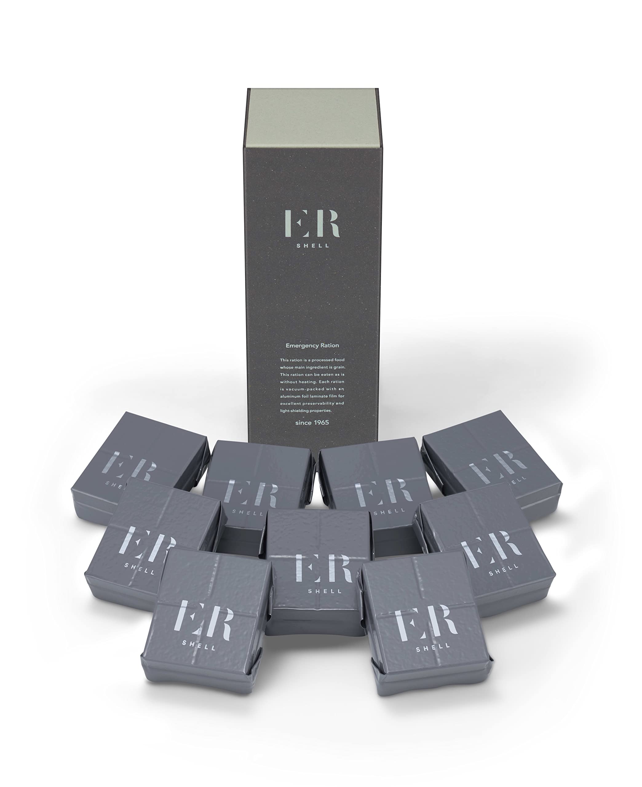 萬有栄養 ER SHELL 9食入 (3日分) 車載可能な非常食商品画像