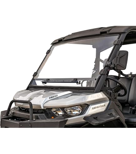 Amazon.com: Can Am Defender Hd5 Hd8 Hd10 Flip Windshield
