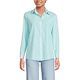 Lands' End Women's Pinwale Cord Long Sleeve Shirt