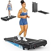THERUN Walking Pad Treadmill Under Desk, Portable Mini Treadmill for Home/Office, Walking Pad Machine with 2.5HP and 265 lbs 