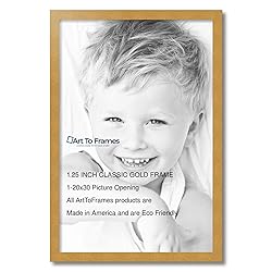 ArtToFrames 20x30 Inch Gold Picture Frame, This