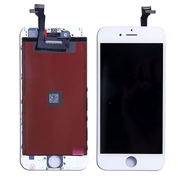 Apple iPhone 6 4.7' LCD Screen + Digitizer Assembly and Frame Replacement -Whit