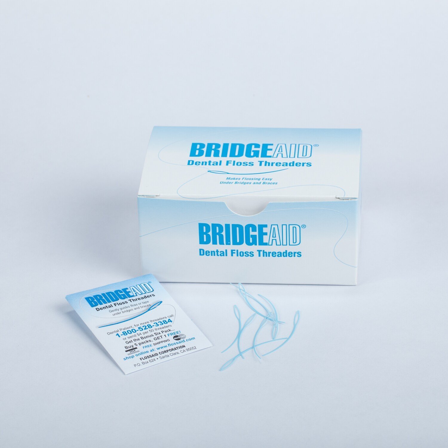 Floss Aid TDPS Bridge Aid Dental Floss Threader (Pack of