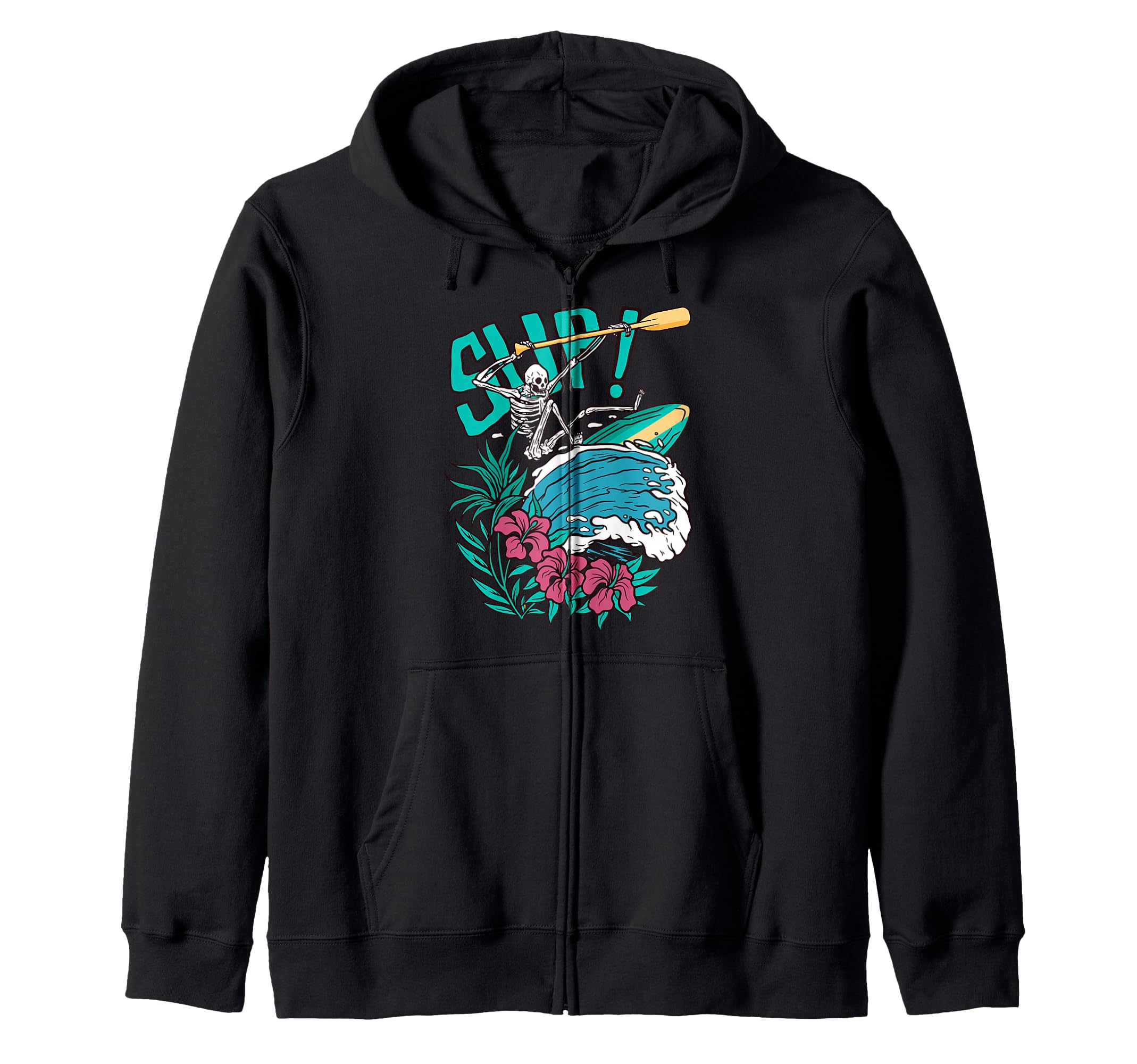 SUP Surfing Stand Up Paddle paddling supboard SUP Zip Hoodie