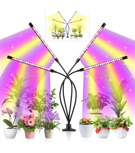 Amazon.com : HQRP 28W 450 LED Blue & Red Plant Grow Light Panels