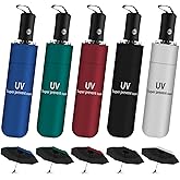 Lilingsty Bulk Umbrellas, Travel Folding Umbrellas Exquisite Appearance, Durable Construction, One-Button Open/Close, Foldable Storage, Suitable For Both Sunny And Rainy Days