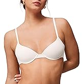 Halobliss T-Shirt Bras for Women Small Breasted Demi Underwire Lightly Lined Bras 32AA-38A