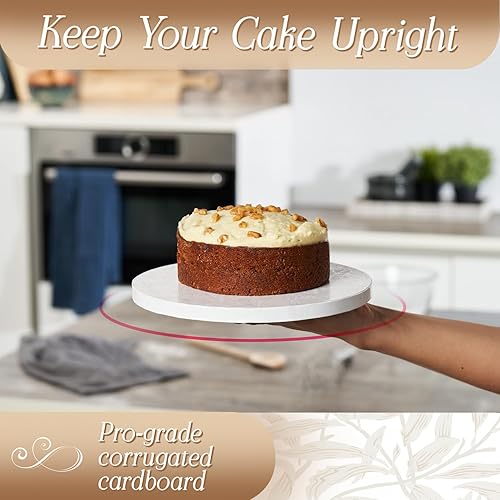 Cakebon Cake Boards Sturdy 1/2 Inch Cake Drum 14 Inch Cake