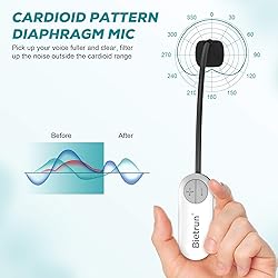 Bietrun UHF Wireless Microphone Headset, 165ft