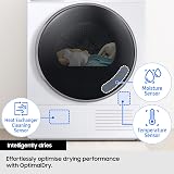 Samsung Series 7 DV90T6240LE S1 Heat Pump Tumble Dryer 9kg OptimalDry White view 6