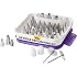 Wilton Master Cake Decorating Piping Tips Set - Decorating Supplies for Cakes & Cupcakes - Comes with Carrying Case - Include