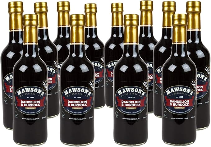 Mawson S Dandelion And Burdock Cordial 500 Ml Case Of 12 Amazon Co Uk Grocery