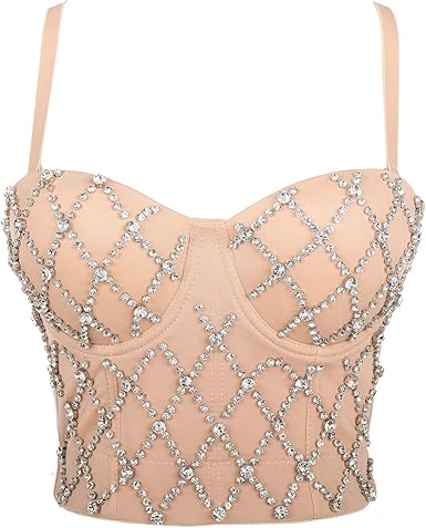 h&m reggiseno strass