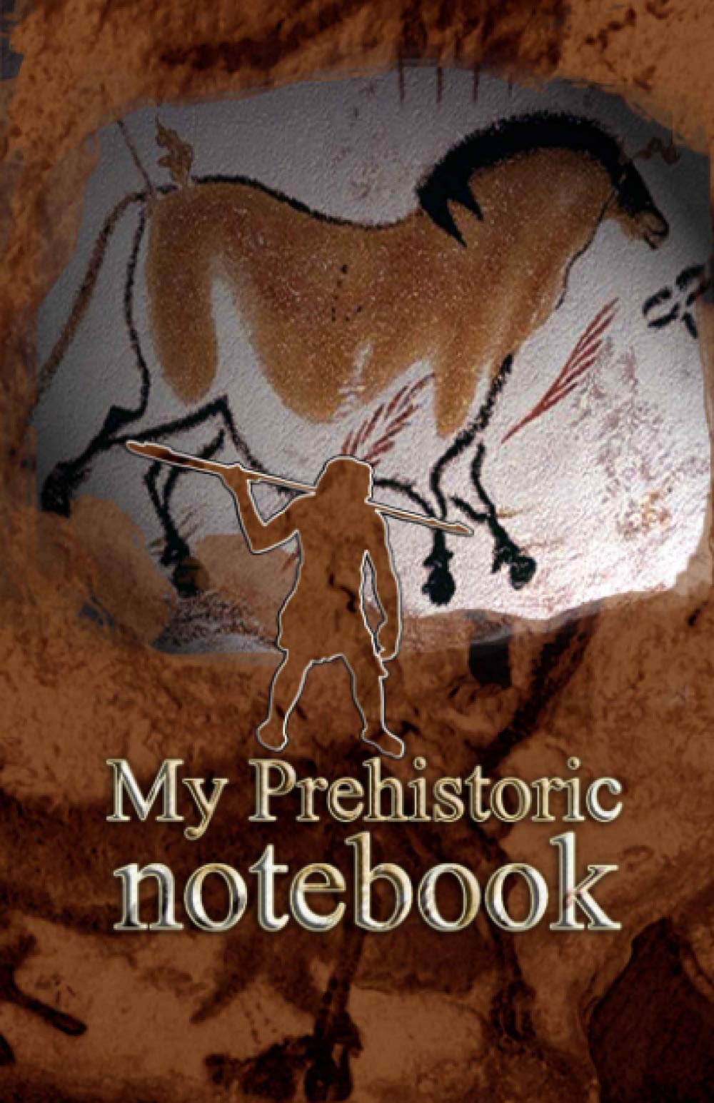 My Prehistoric Notebook: Nice notebook size 5.5 x 8.5 inches 200 pages ( 100 pages dotted lines to write and 100 pages for drawing and illustration)