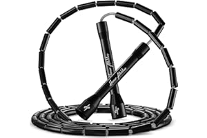 Honor Athletics 2.0 Beaded Jump Rope - Adjustable with Unbreakable Handles & Shatterproof Beads for Enhanced Fitness Training