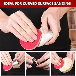 3 Inch Hook and Loop Sanding Sponge Disc with