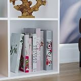 Vida Designs Durham 6 Cube Bookcase Storage Organiser White Living Room view 4