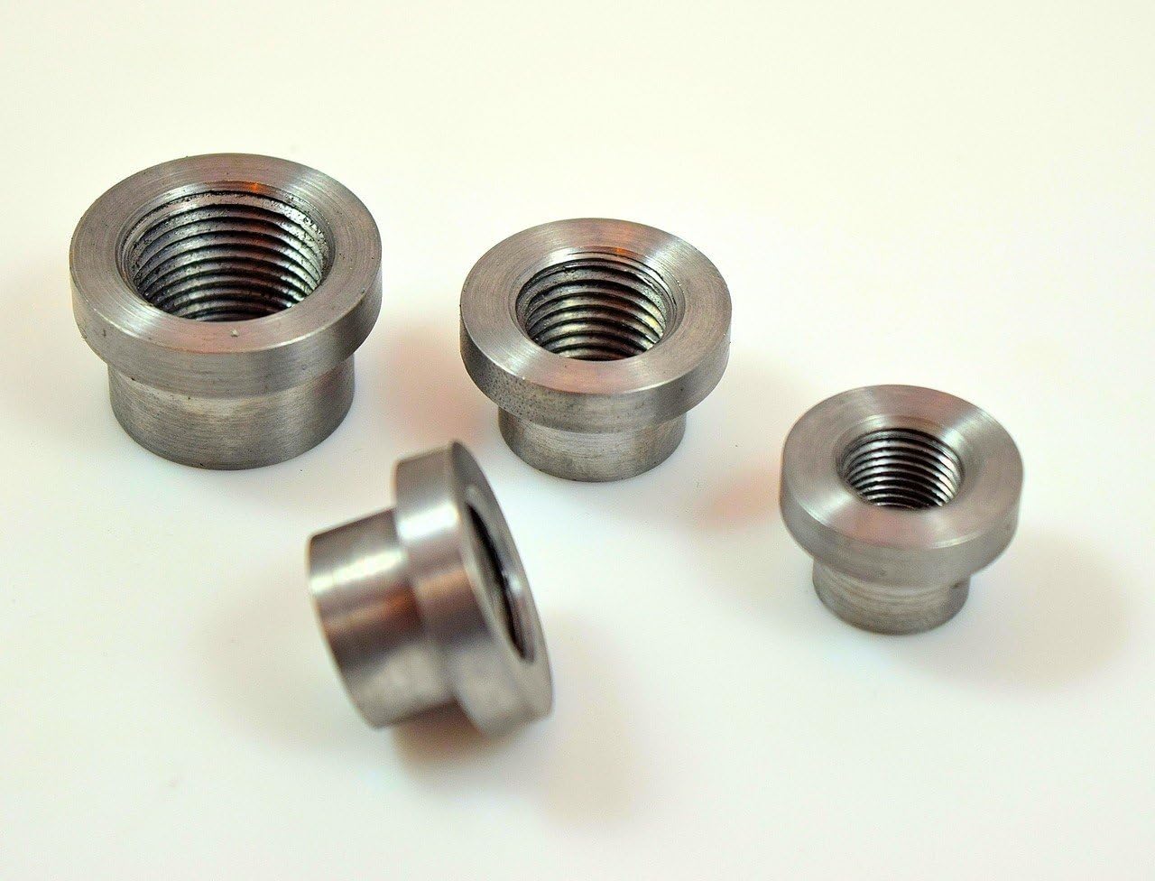 BungKing 3/8" NPT Stepped Bungs, Mild Steel 4 pack Automotive