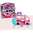 Barbie Pet Camper Playset with Pair of 1.5-inch Pet Figures, 11-pieces, Toy Figures and Playset, Kids Toys for Ages 3 Up by Just Play
