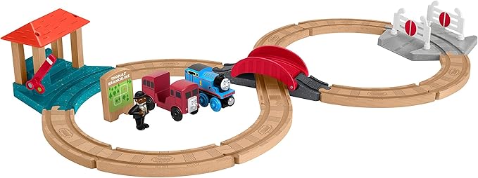 Amazon きかんしゃトーマス 木製レールシリーズ トーマスとバーティーのレースセット Ggg73 おもちゃ おもちゃ