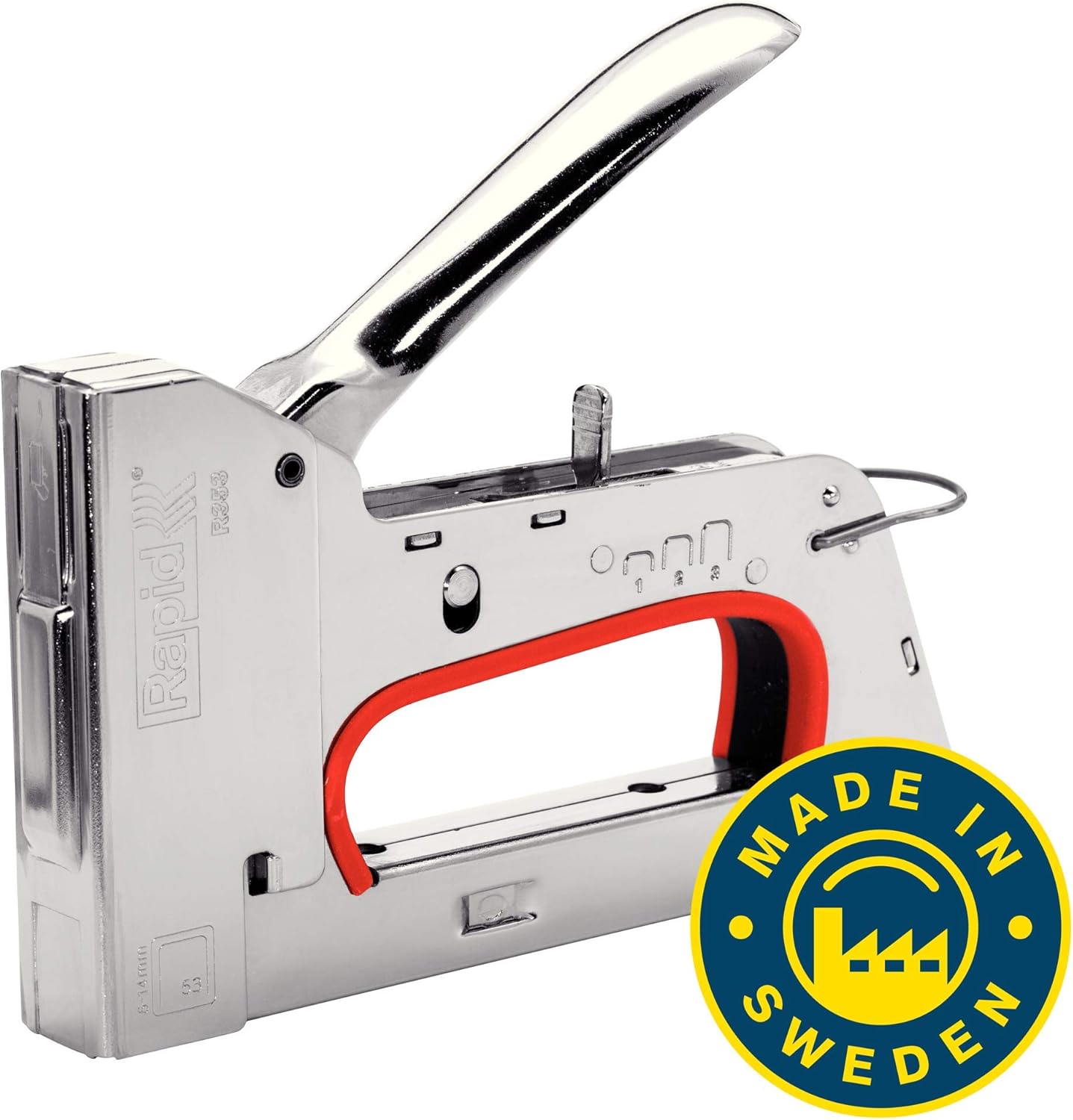 Rapid Staple Gun for Heavy Textiles, AllSteel Body, Pro, R353