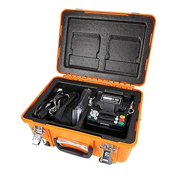 Empalmador de fusión de fibra óptica