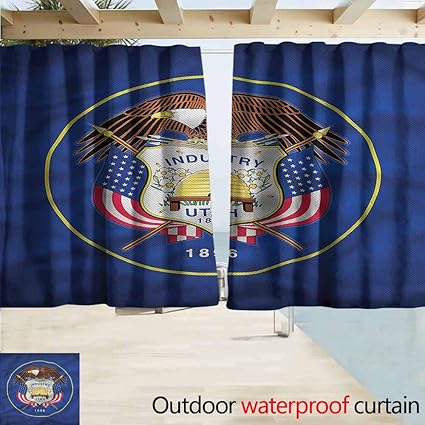 Amazon Com Marymunger Blackout Curtain American Industry Utah