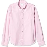 Amazon Essentials Boys' Uniform Long-Sleeve Woven Oxford Button-Down Shirts