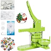 Button Maker Machine 75mm (3 in) Installation-Free, DIY Button Pin Maker Machine, Button Badge Press Machine with Free 100 Sets Button Maker Supplies &amp; Pictures &amp; Circle Cutter