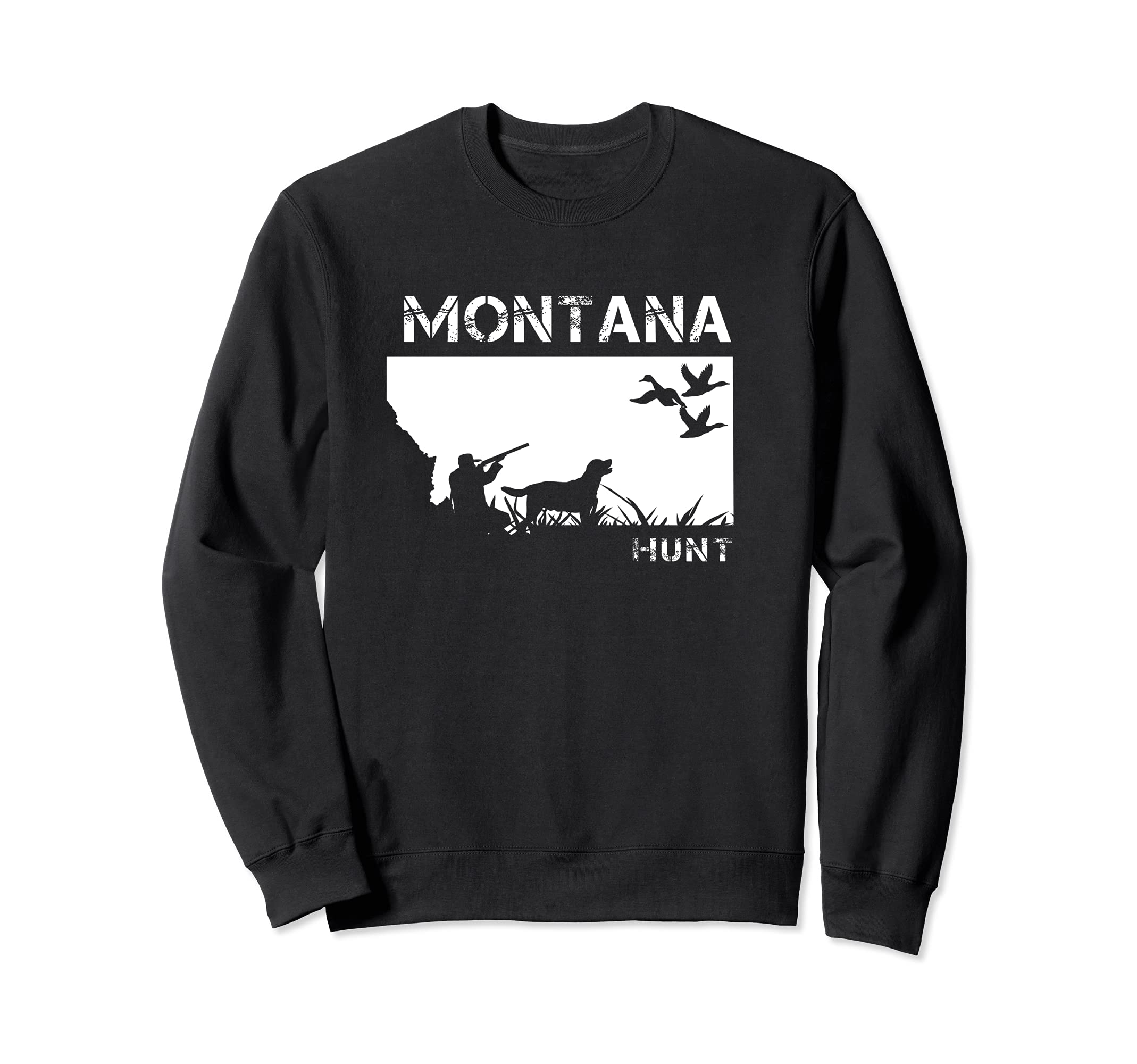 Pheasant Bird Hunt Big Sky Country State Hunting Dad Montana Sweatshirt