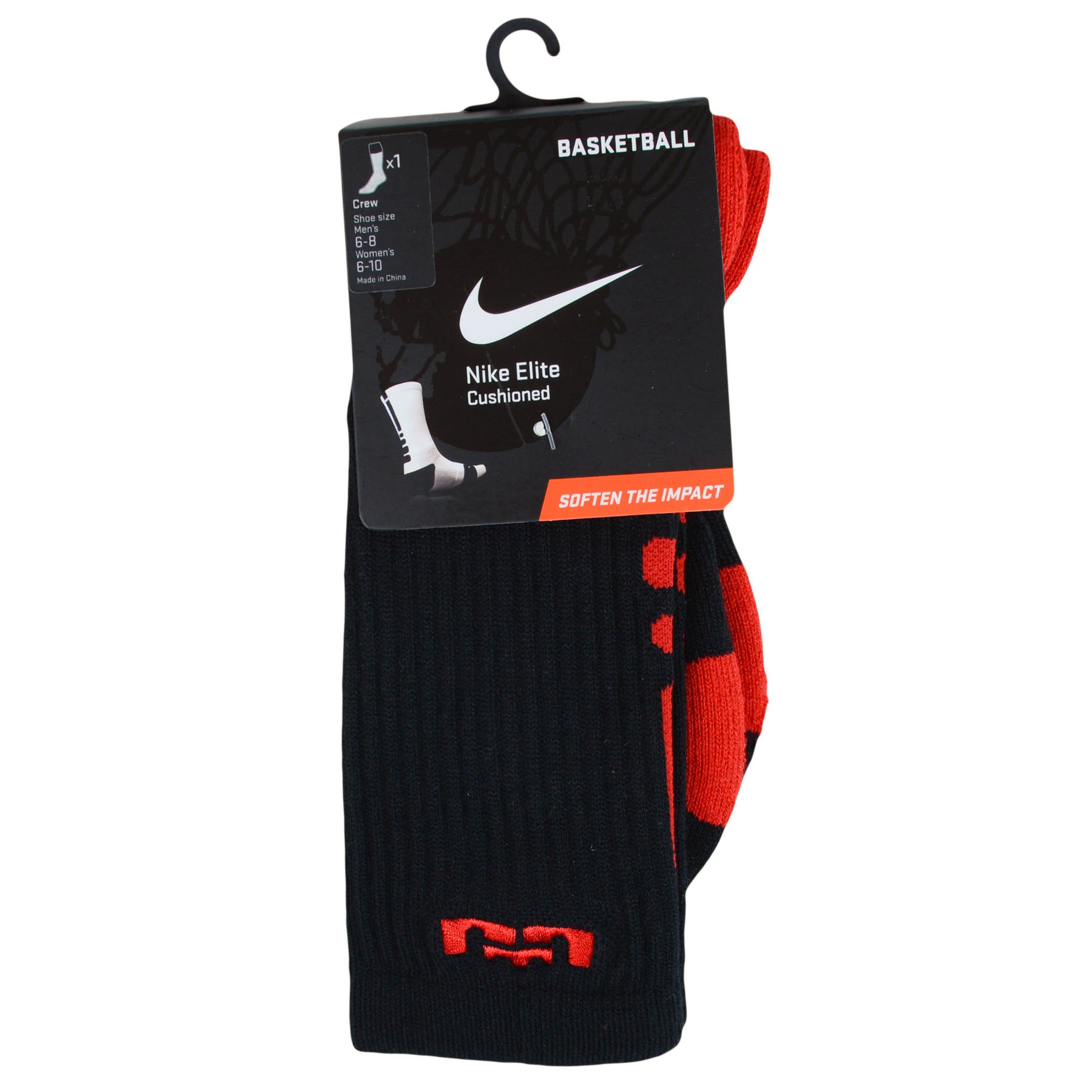nike elite lebron quick basketball crew socks