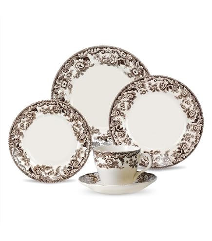 Amazon.com | Spode Woodland 5-Piece Place Setting | Made in