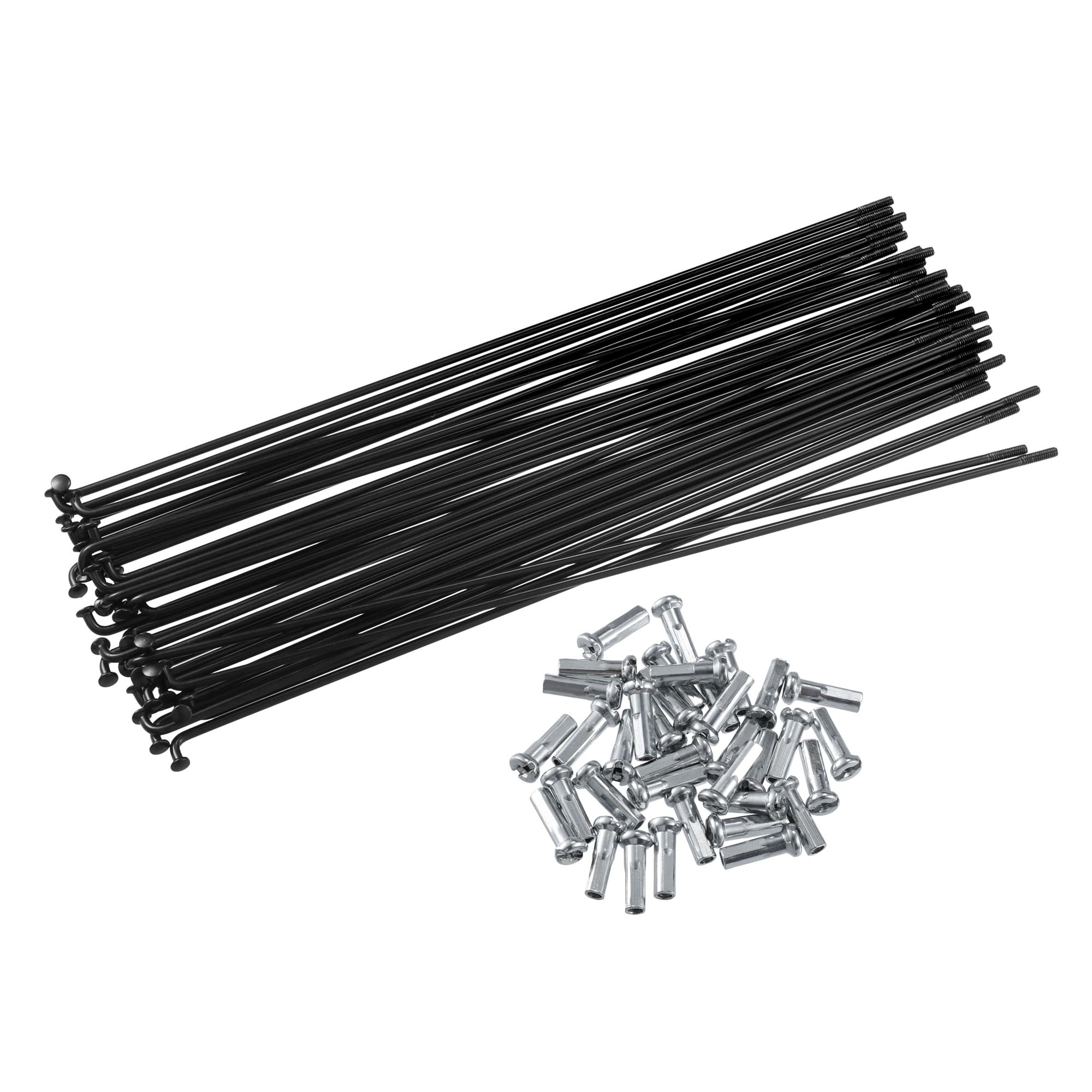 Hihaha Wheel Plated Spoke/for Bicycle/Metal / 40 Pcs Black