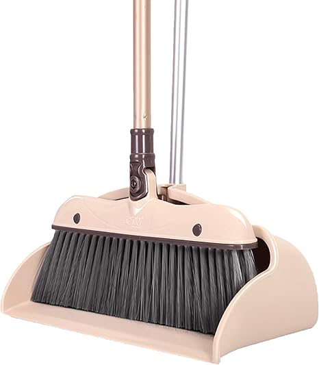Amazon De Kehrgarnitur Langstielige Kehrschaufel Mit Langstieligem Besen