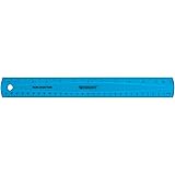 Westcott Shatterproof Ruler, Assorted Translucent Colors, 12"
