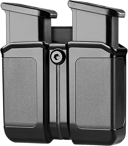 BLACKHAWK SINGLE STACK, DOUBLE MAG CASE, MATTE BLACK FINISH, MODEL 410510PBK NE
