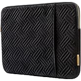 Laptop Sleeve,BAGSMART Laptop Cover Compatible with 13-13.3 inch Notebook,MacBook Air,MacBook Pro 14 Inch,Computer,Water Repellent Protective Case with Pocket,Black