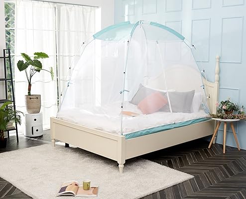 BESTEN Mosquito Net Tent with Sturdy Poles for Bed and Floor