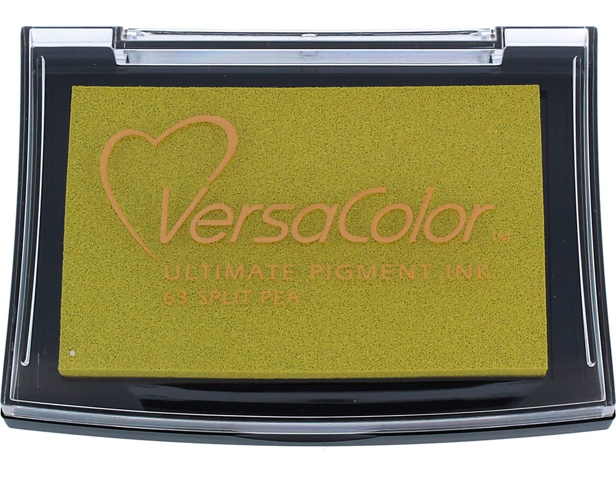 Tsukineko Versacolor Pigment Ink Pad - Split Pea