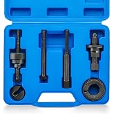 Acymner Power Steering Pulley Puller and Installer Tool Kit | Power Steering Pump Pulley Kit, Remover &amp; Installer for Power Steering, Water Pump, and Vacuum Pump Pulleys